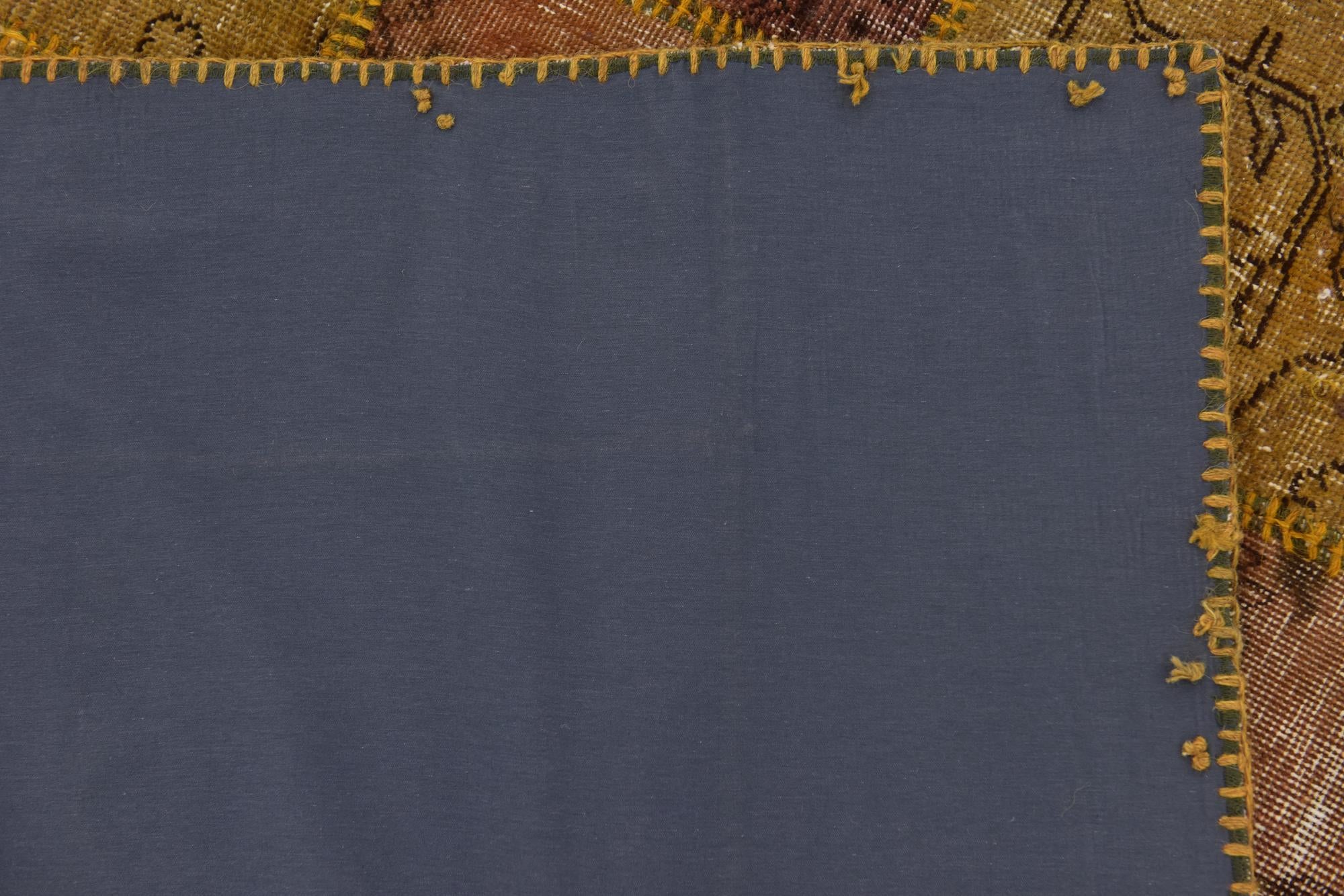 5' 10 x 8' 3 Hand Knotted Ultra Vintage Persian Wool Rug