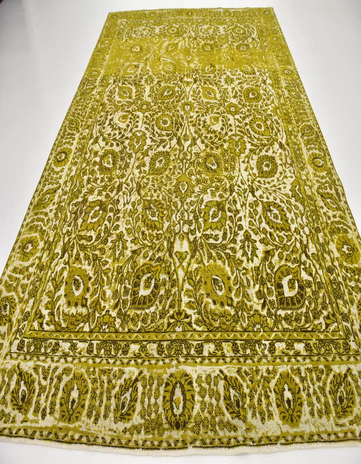 Detail image of 9' x 12' 6  Hand Knotted Ultra Vintage Persian Wool Rug