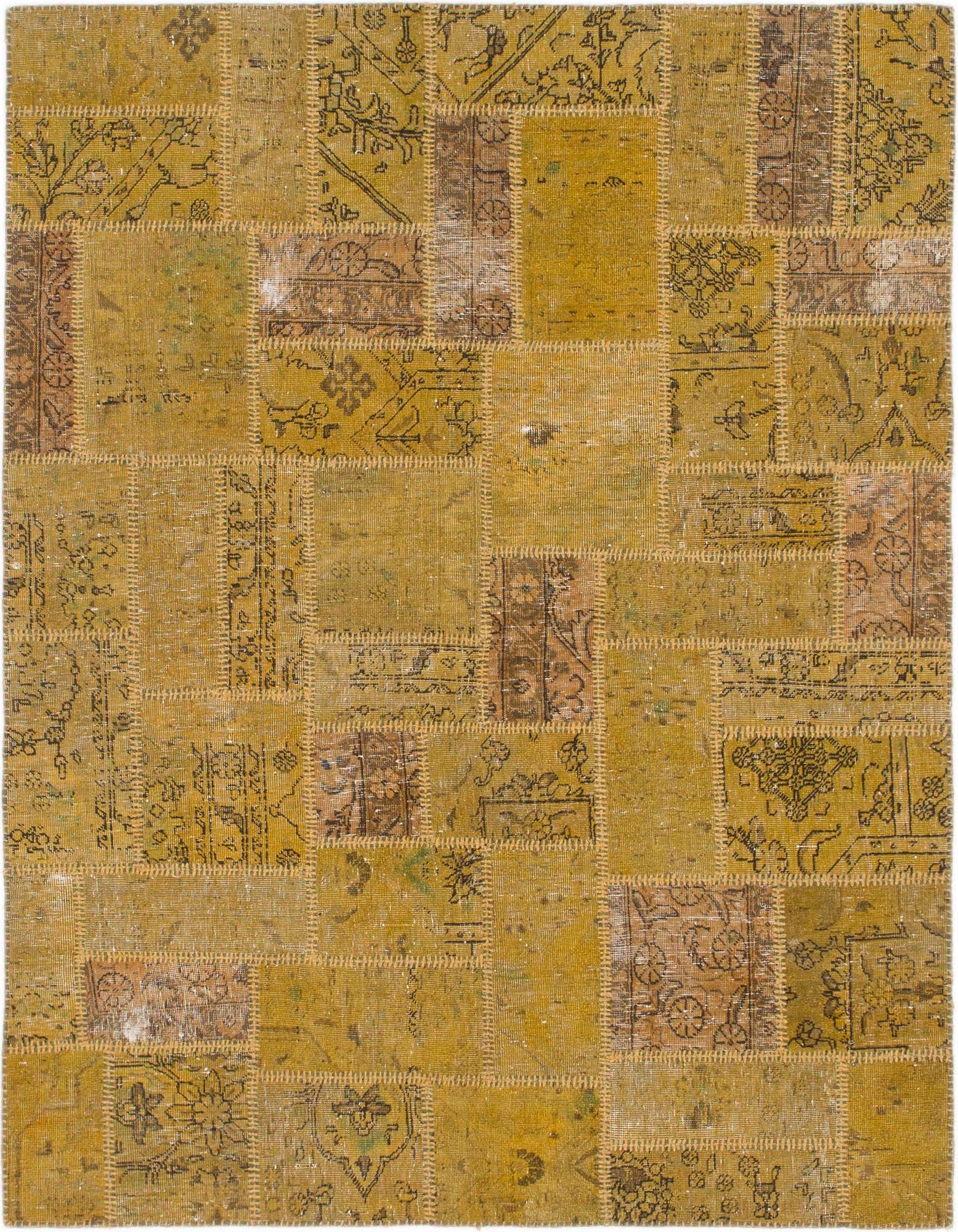 Primary image  5' 4 x 6' 10  Hand Knotted Ultra Vintage Persian Wool Rug