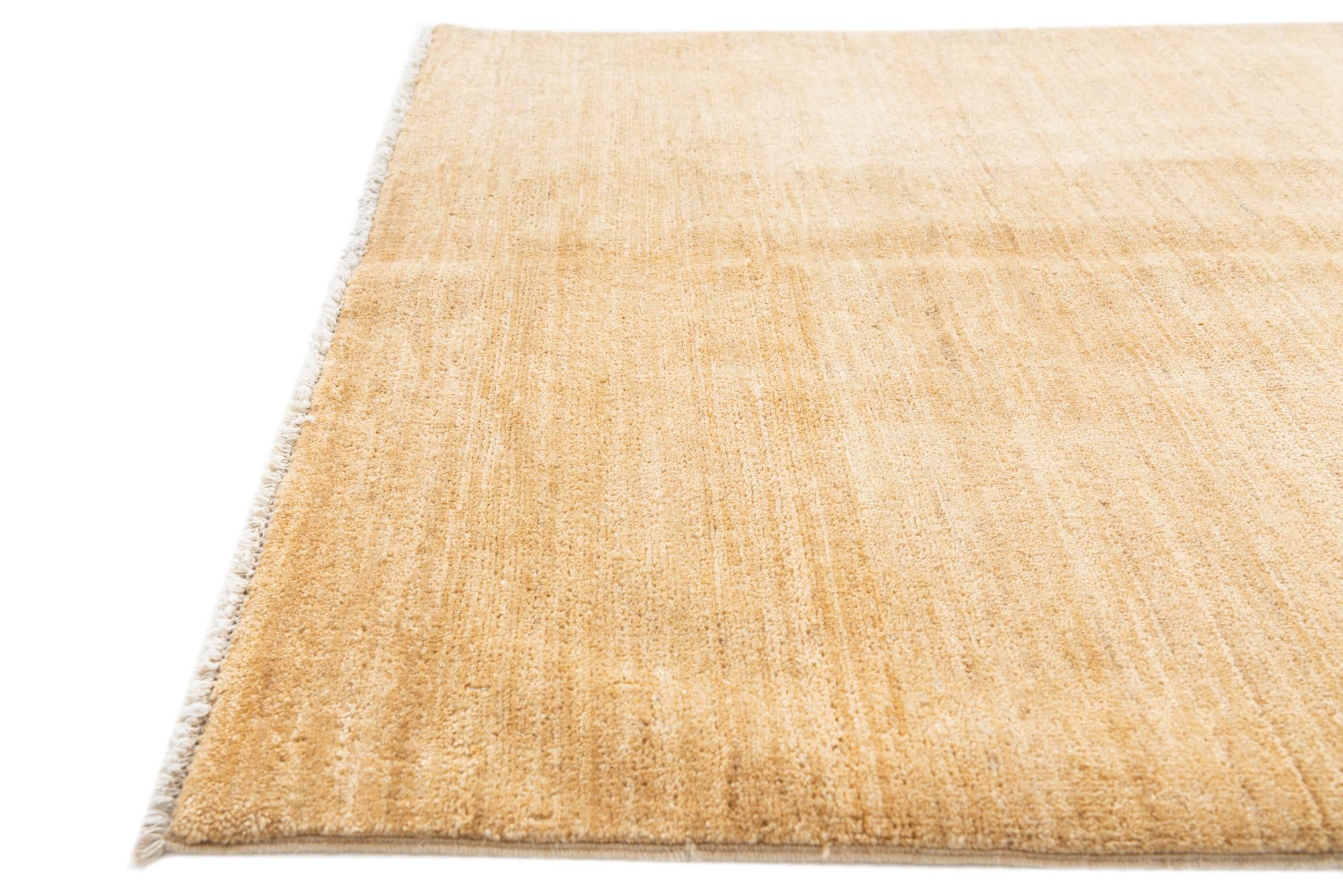 3' 7 x 4' 9 Hand Knotted Ultra Vintage Persian Wool Rug