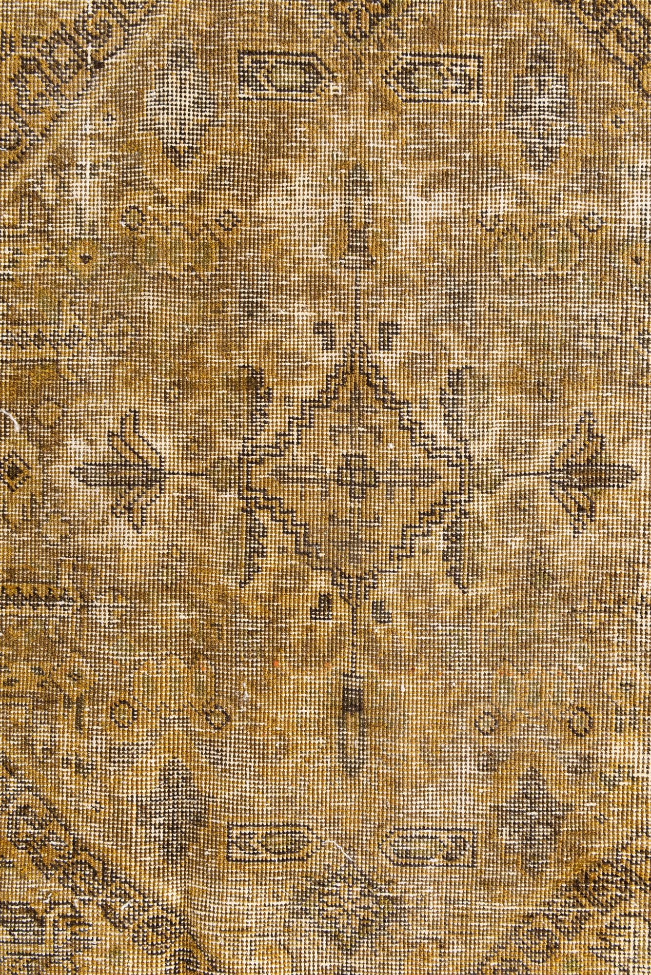 6' 3 x 8' 2 Hand Knotted Ultra Vintage Persian Wool Rug
