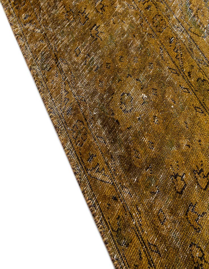 Detail image of 9' 5 x 13'  Hand Knotted Ultra Vintage Persian Wool Rug