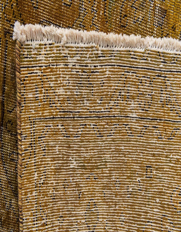 Detail image of 9' 5 x 13'  Hand Knotted Ultra Vintage Persian Wool Rug