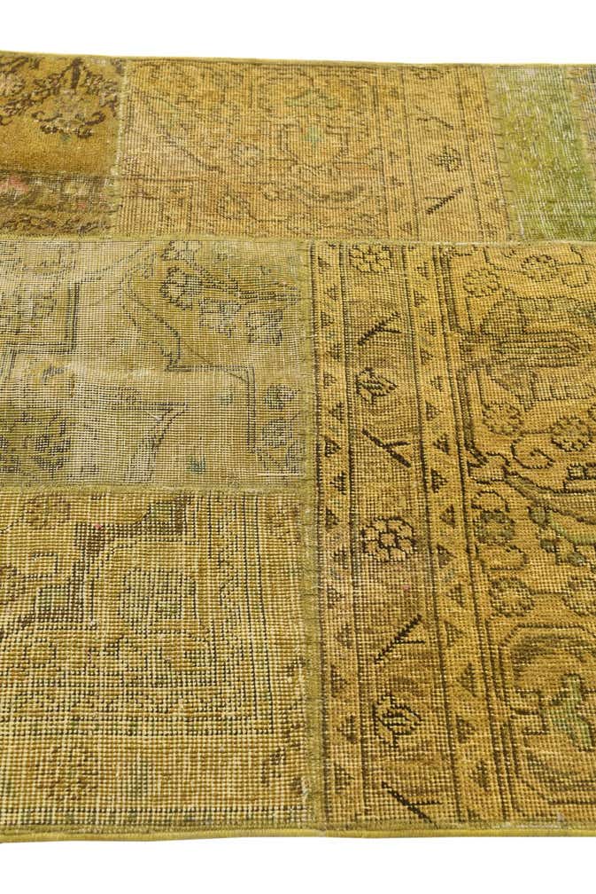 3' 4 x 5' 7 Hand Knotted Ultra Vintage Persian Wool Rug
