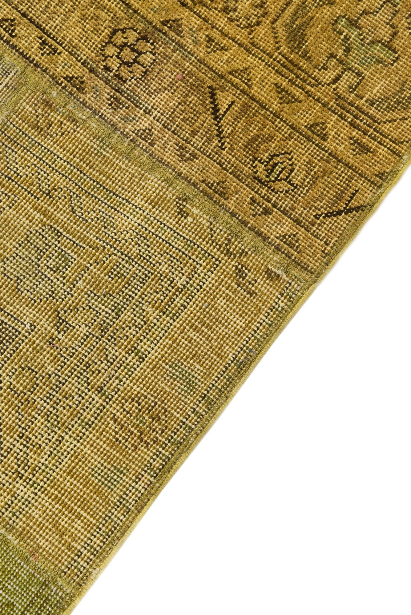 3' 4 x 5' 7 Hand Knotted Ultra Vintage Persian Wool Rug