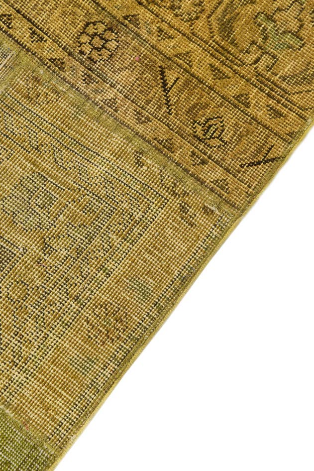Detail image of 3' 4 x 5' 7 Hand Knotted Ultra Vintage Persian Wool Rug