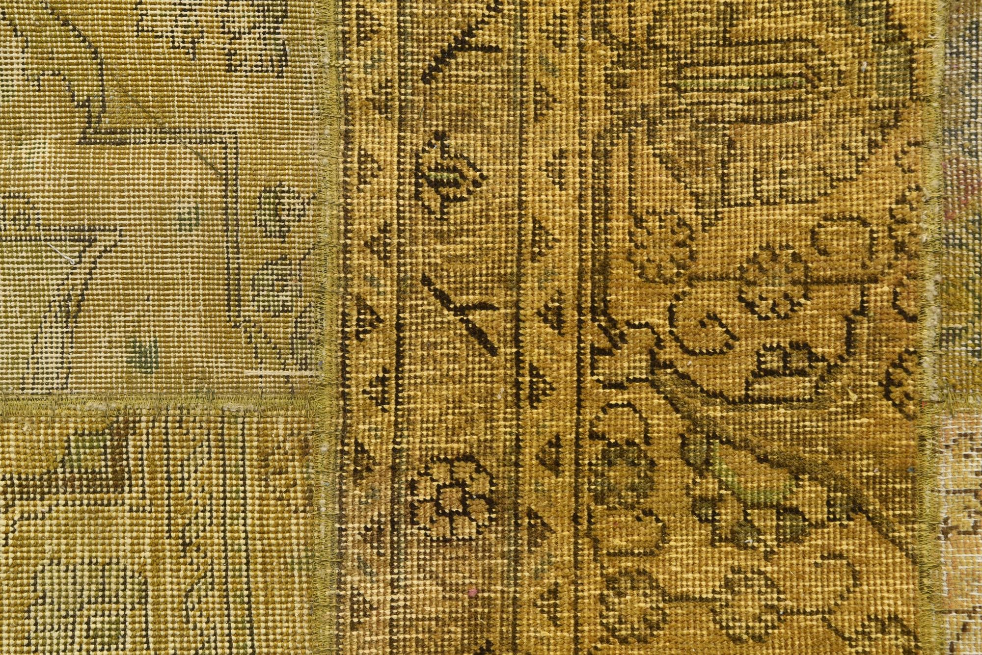 3' 4 x 5' 7 Hand Knotted Ultra Vintage Persian Wool Rug