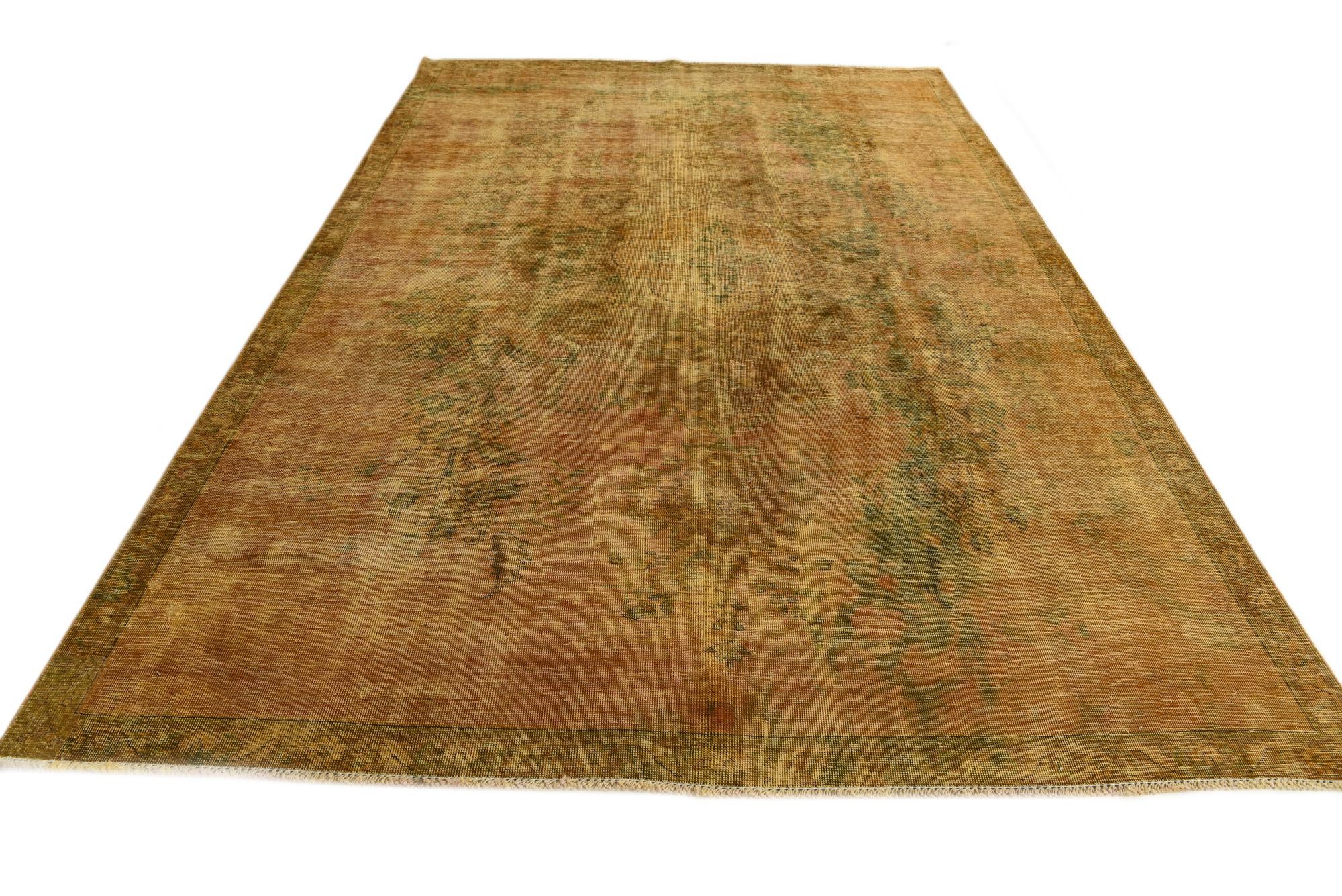 215cm x 325cm anudado a mano Ultra Vintage Alfombra Persa Lana