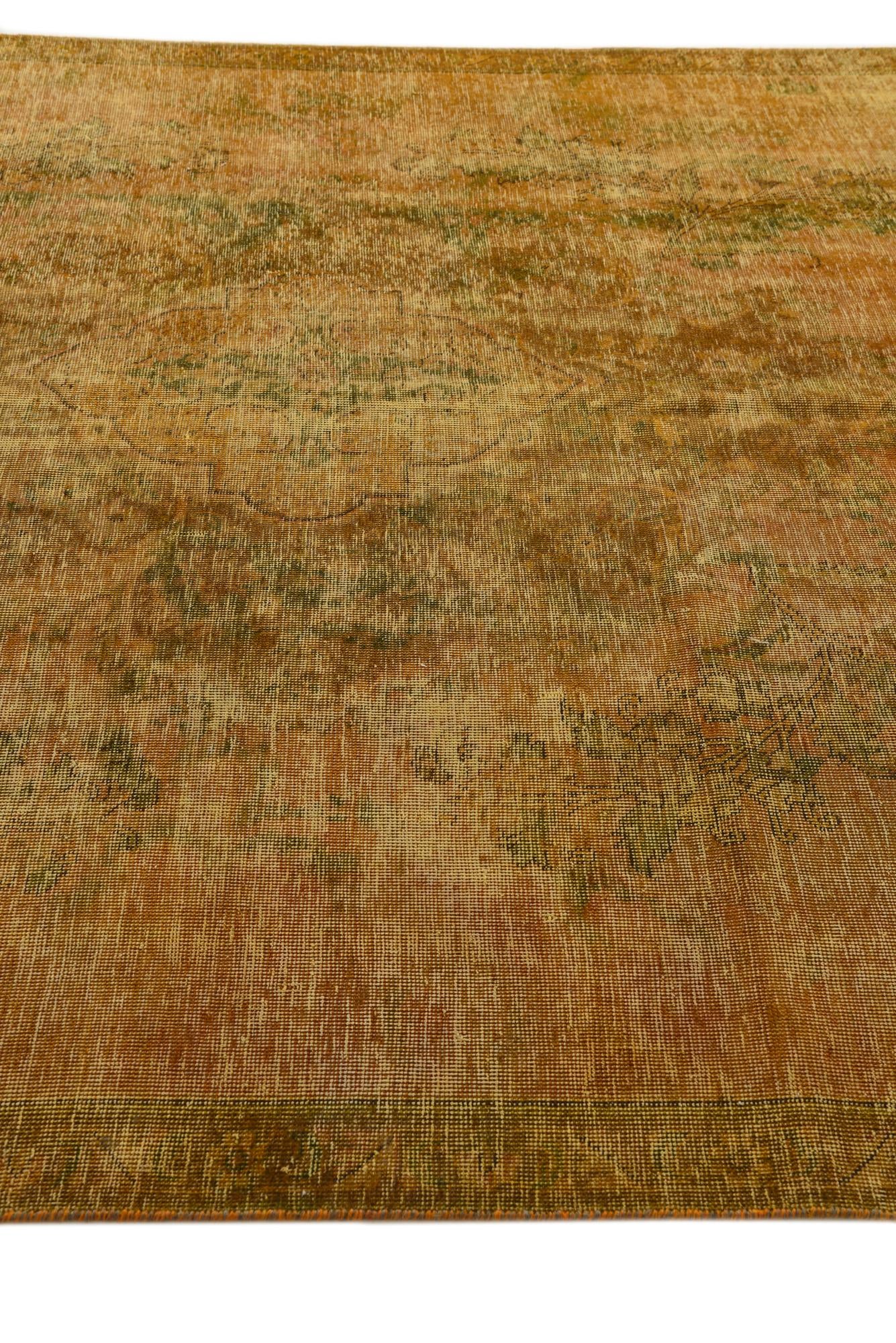 215cm x 325cm anudado a mano Ultra Vintage Alfombra Persa Lana