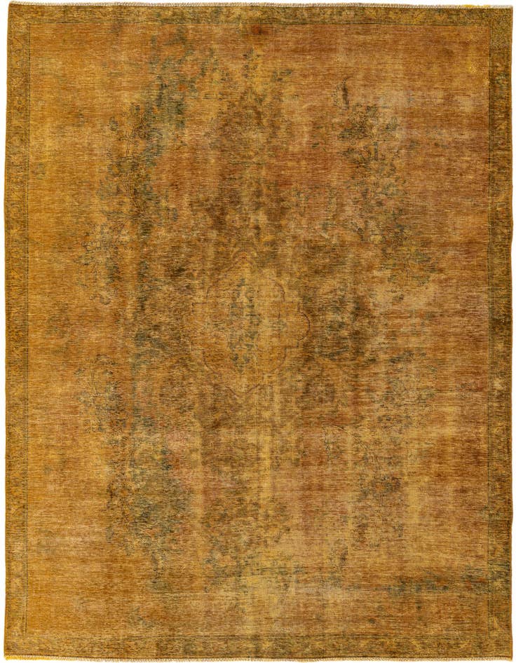 Detail image of 7' 1 x 10' 8 Hand Knotted Ultra Vintage Persian Wool Rug