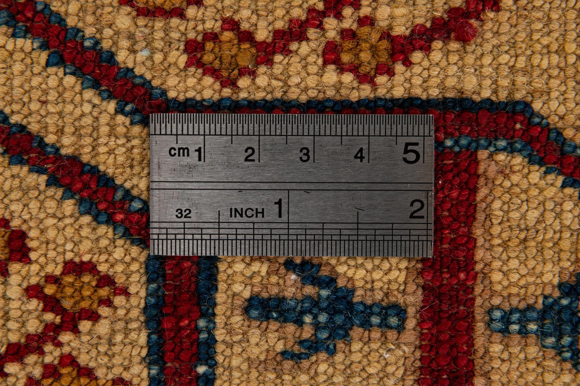 5' 1 x 6' 8 Hand Knotted Ziegler Wool Rug