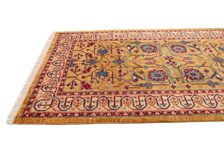 5' 1 x 6' 8 Hand Knotted Ziegler Wool Rug