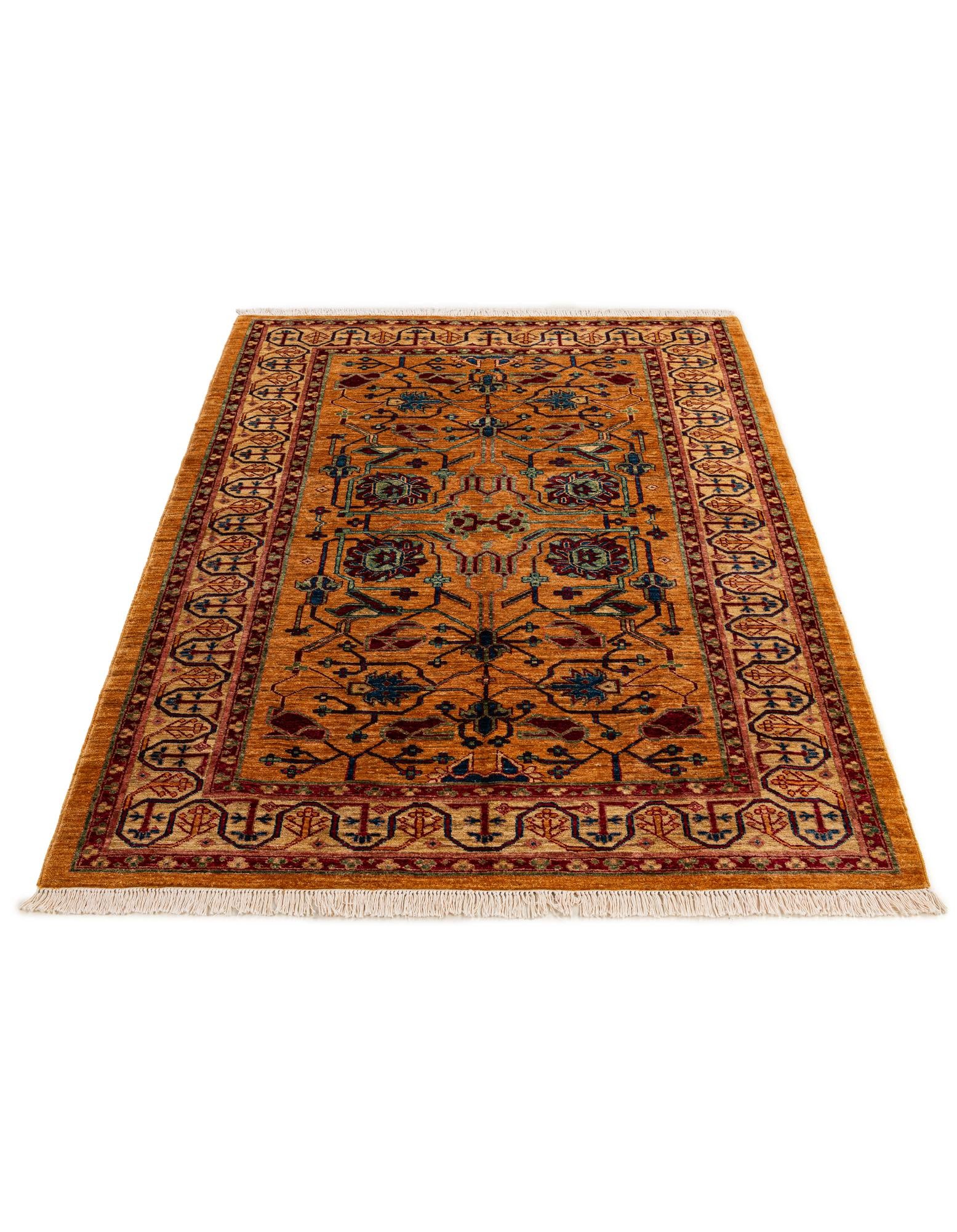 5' x 6' 11 Hand Knotted Ziegler Wool Rug