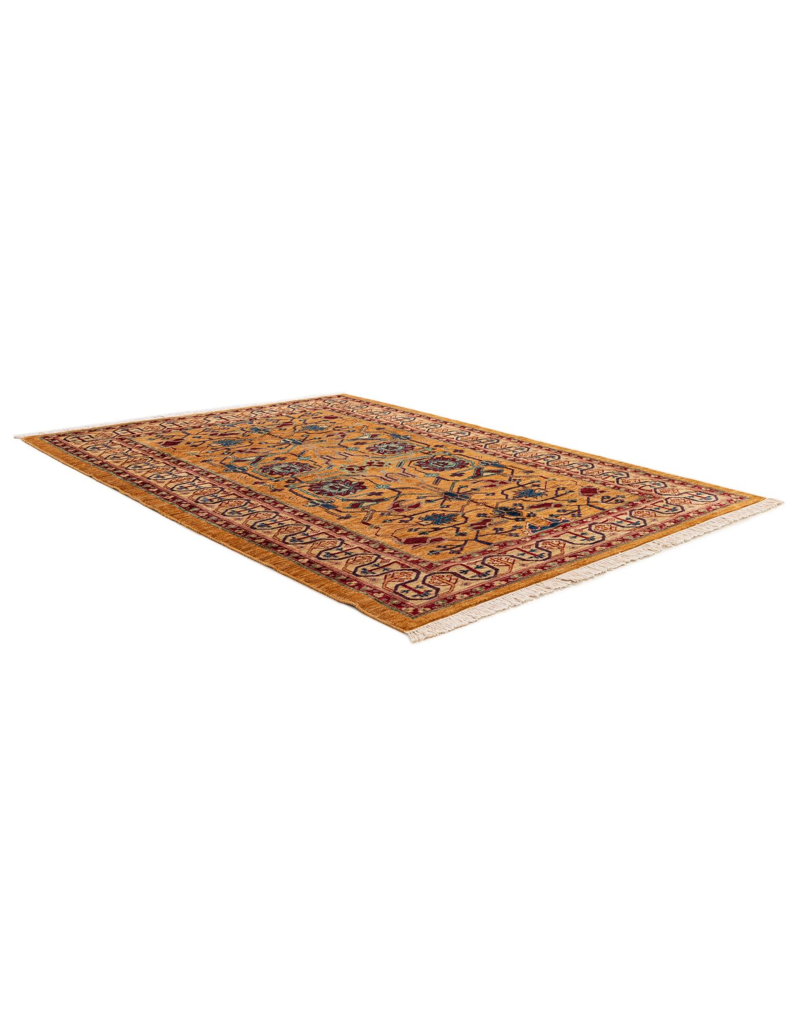 5' x 6' 11 Hand Knotted Ziegler Wool Rug