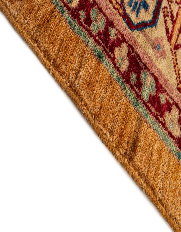 Detail image of 5' x 6' 11  Hand Knotted Ziegler Wool Rug