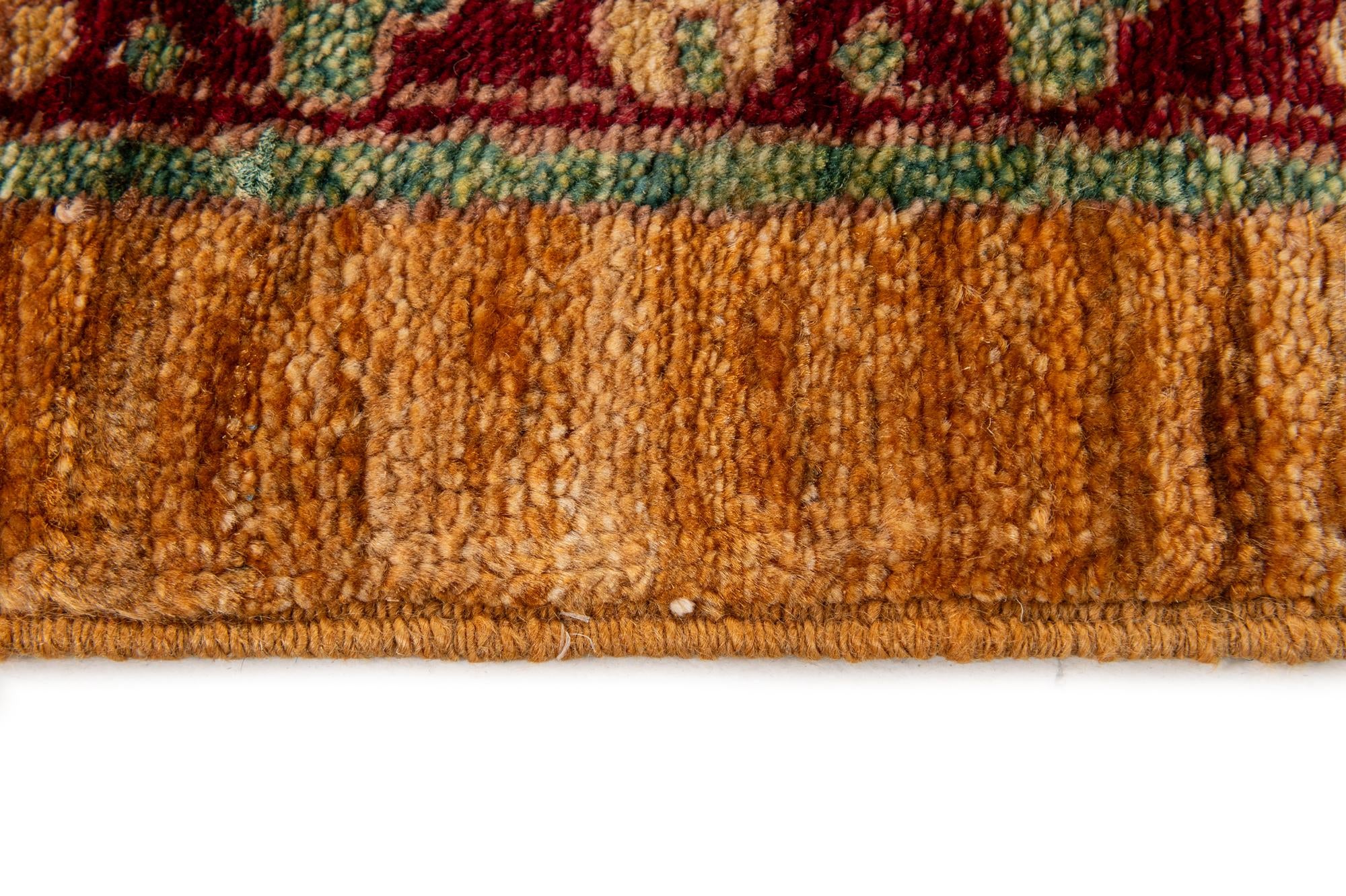 5' x 6' 11 Hand Knotted Ziegler Wool Rug