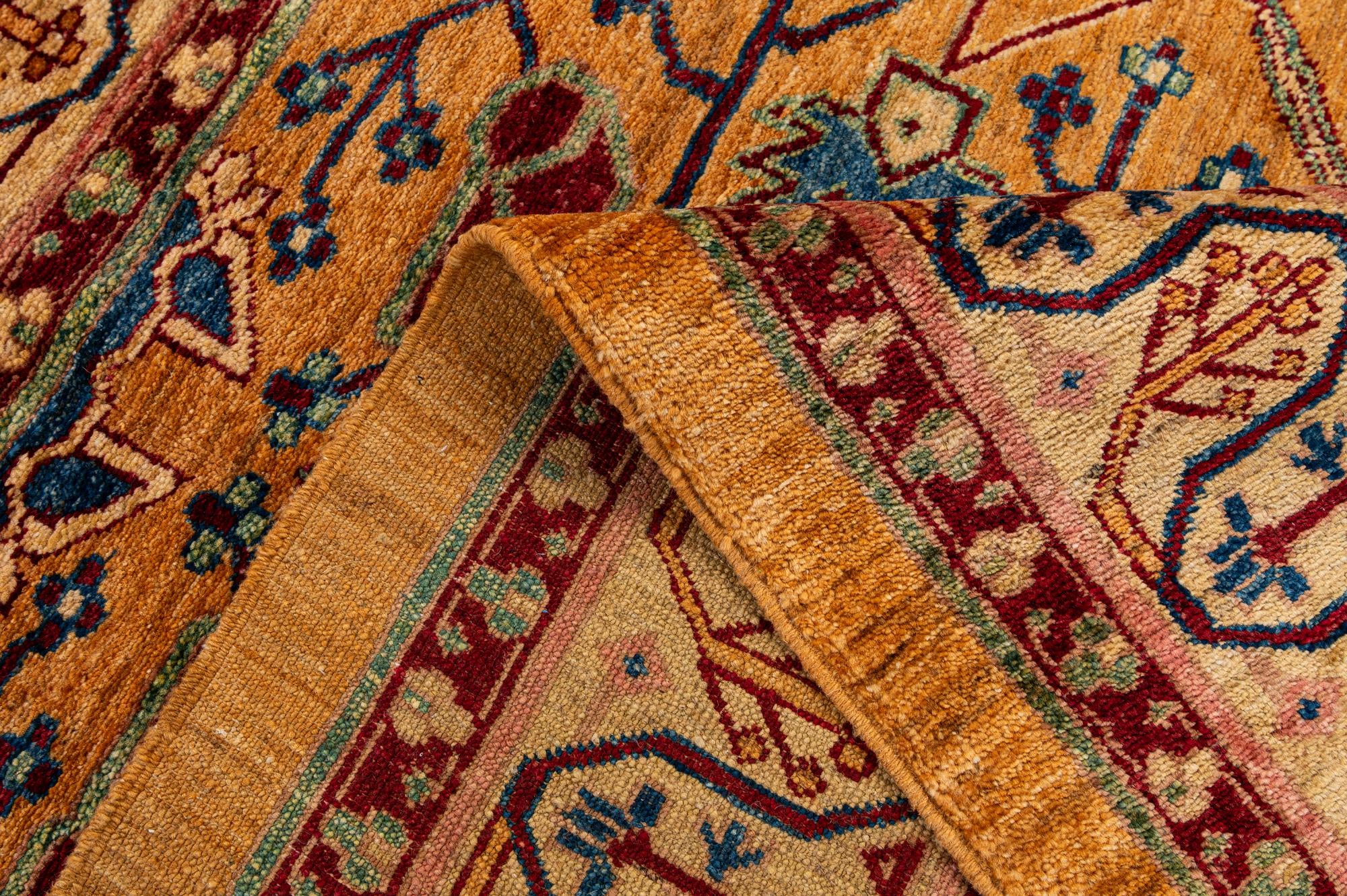 5' x 6' 11 Hand Knotted Ziegler Wool Rug