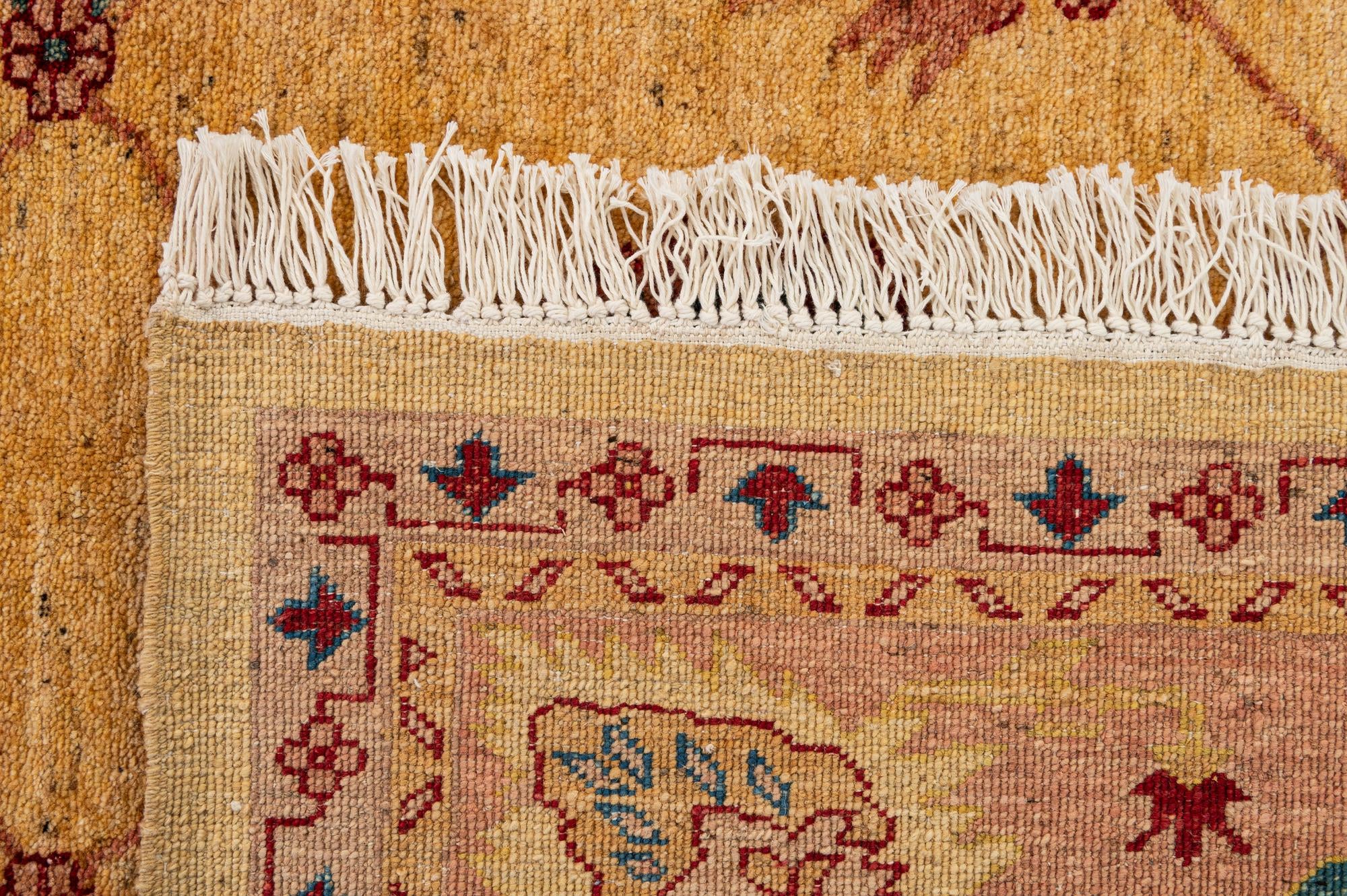 5' 7 x 7' 8 Hand Knotted Ziegler Wool Rug