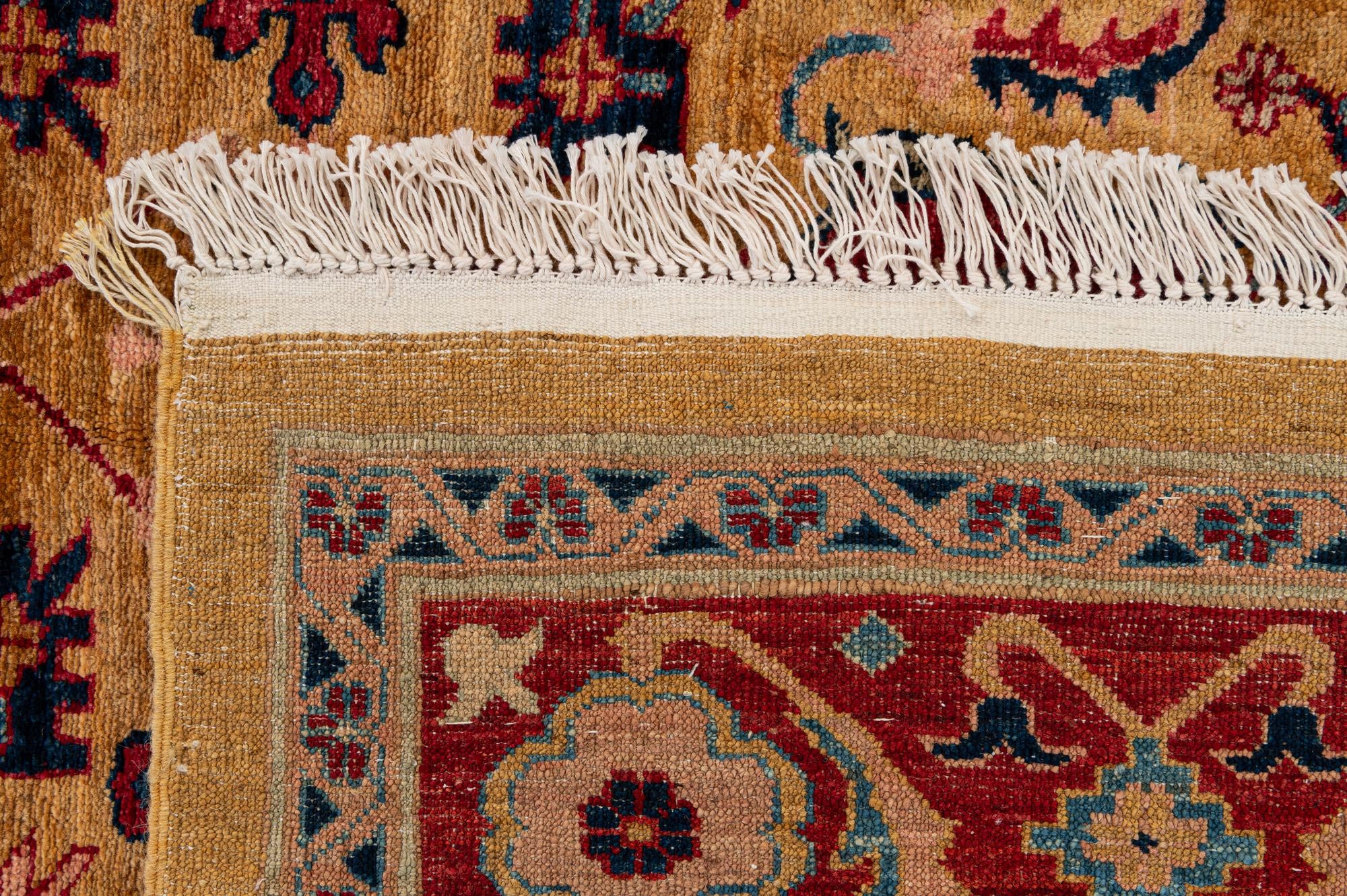 5' 5 x 8' 10 Hand Knotted Ziegler Wool Rug