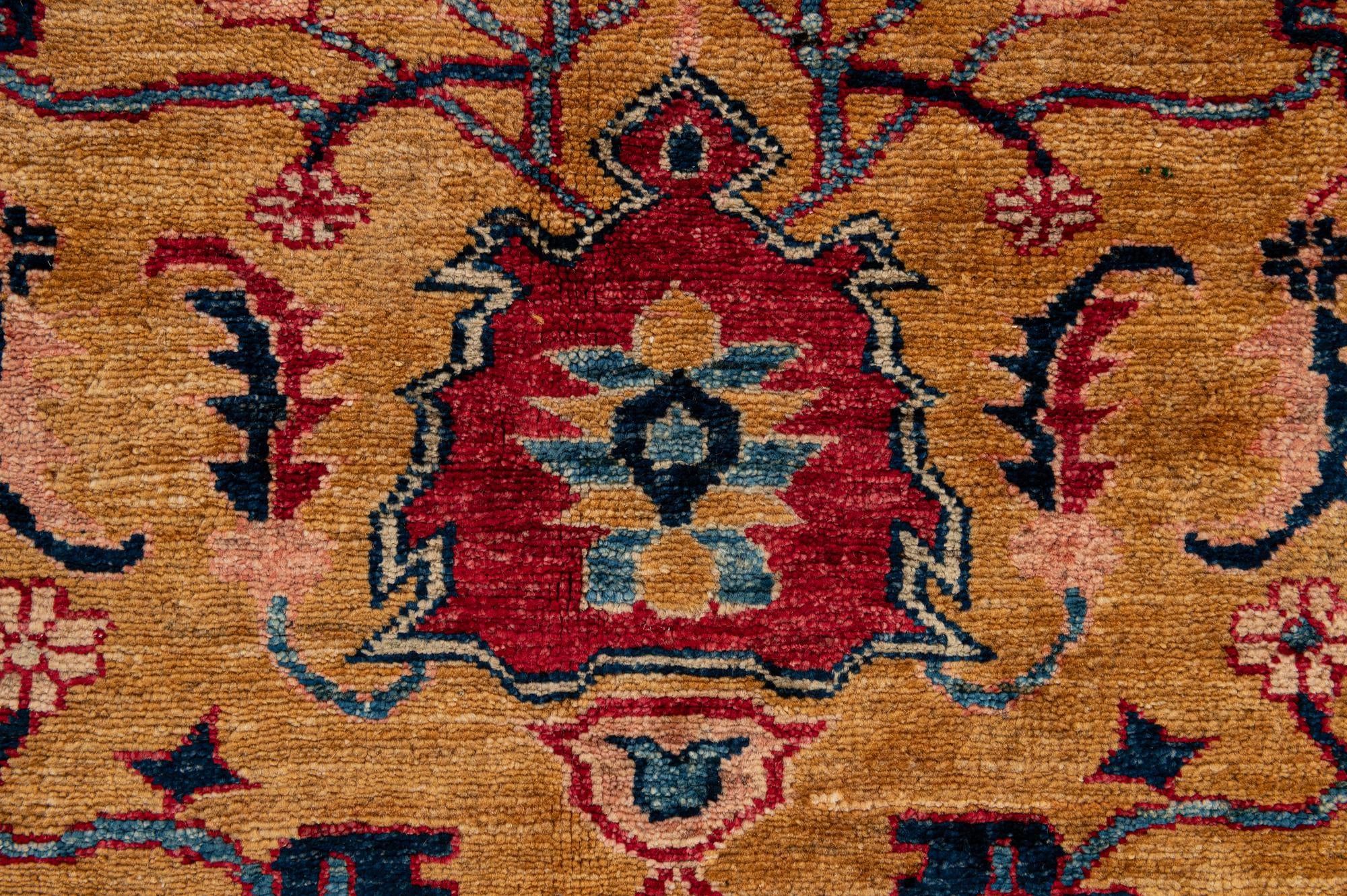 5' 5 x 8' 10 Hand Knotted Ziegler Wool Rug