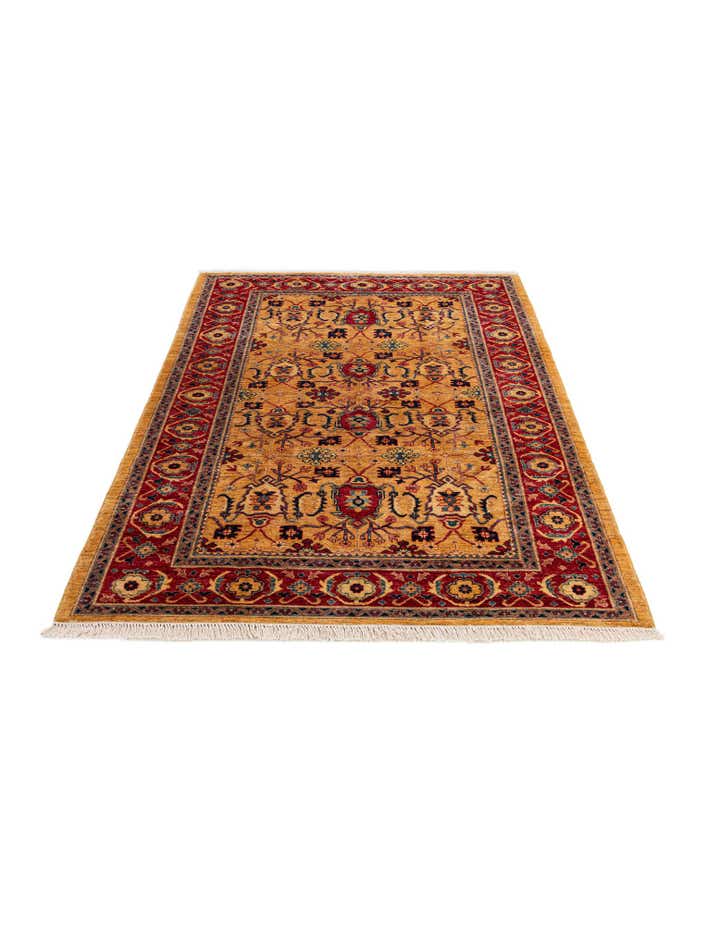 5' 6 x 8' Hand Knotted Ziegler Wool Rug