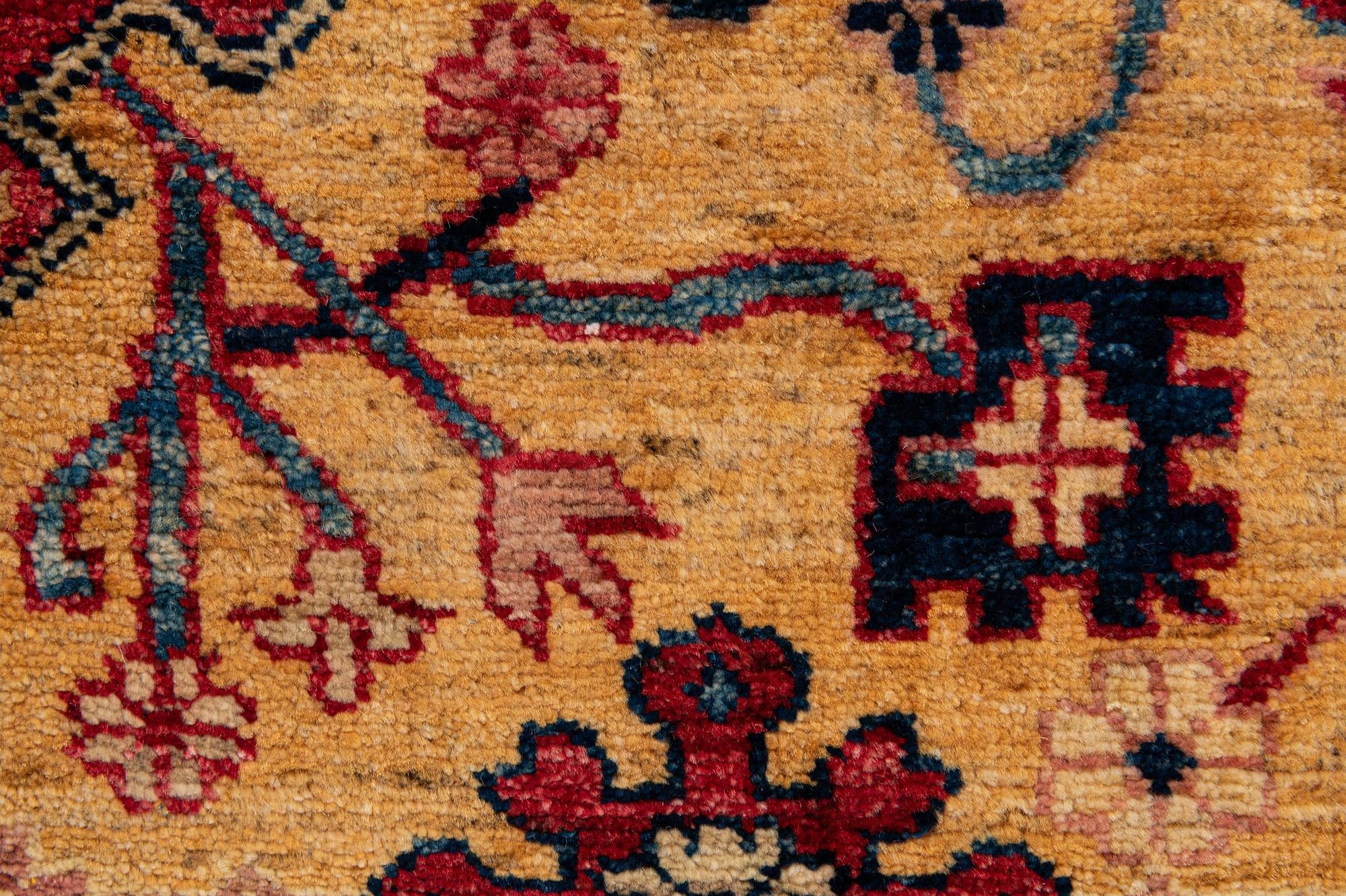 5' 6 x 8' Hand Knotted Ziegler Wool Rug