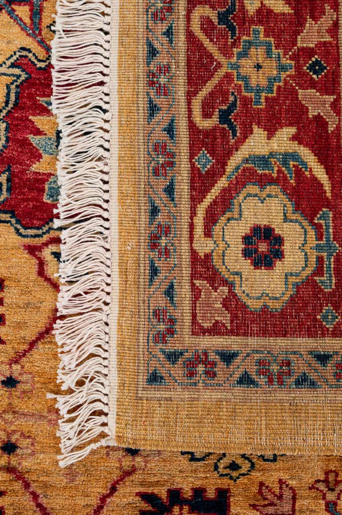 5' 6 x 8' Hand Knotted Ziegler Wool Rug