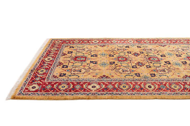 5' 6 x 8' Hand Knotted Ziegler Wool Rug