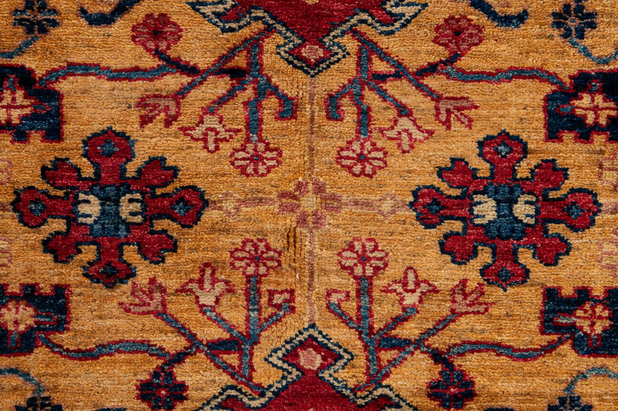 5' 6 x 8' Hand Knotted Ziegler Wool Rug