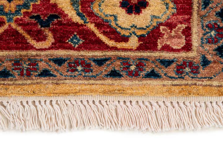 5' 6 x 8' Hand Knotted Ziegler Wool Rug