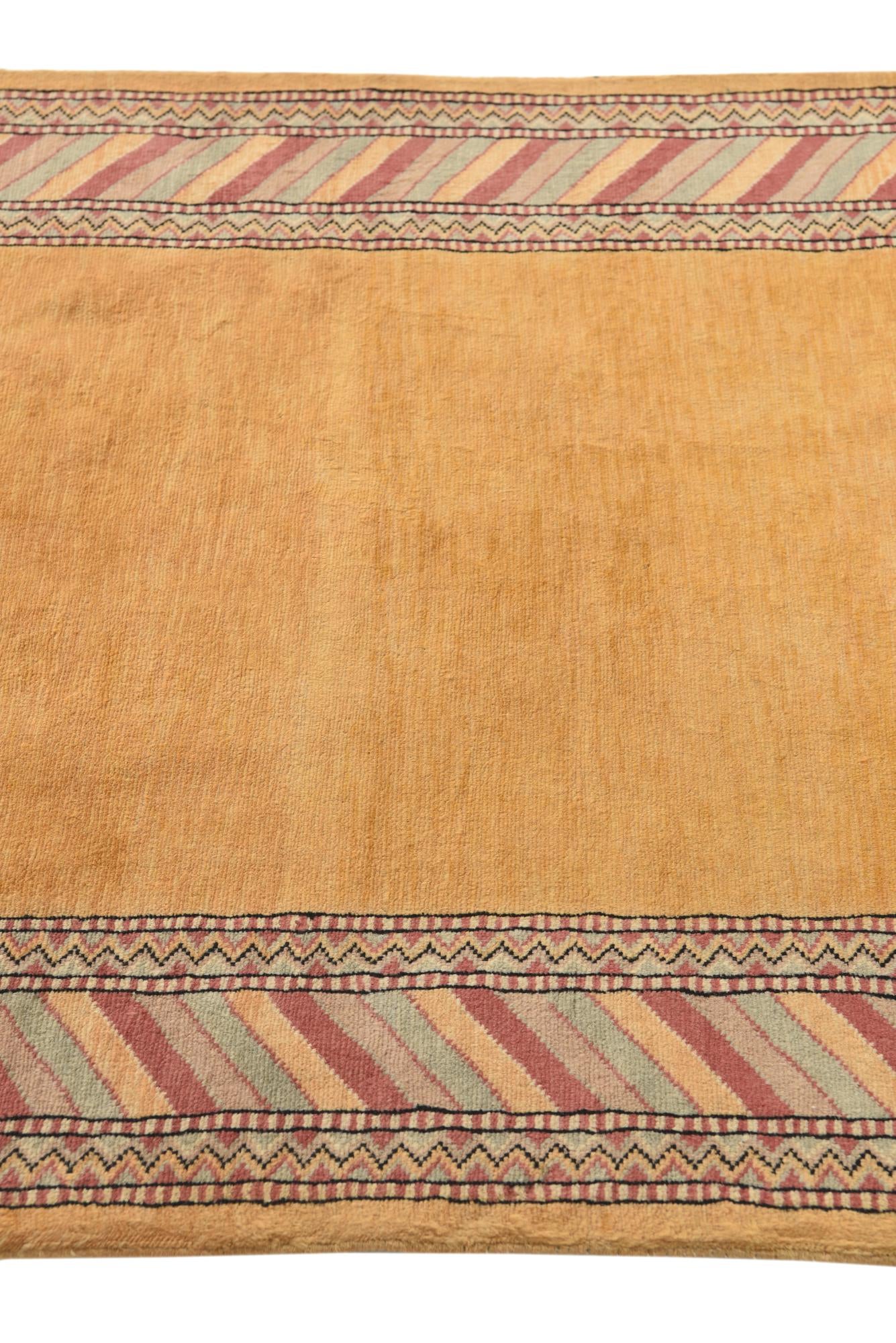 3' 2 x 5' 1 Hand Knotted Ziegler Oriental Wool Rug