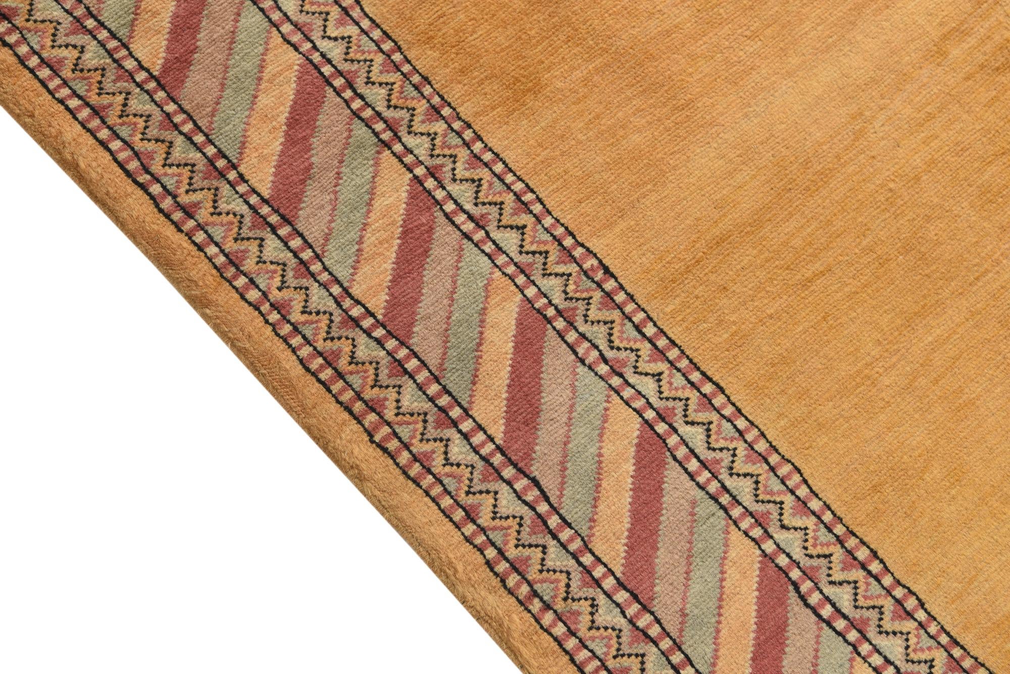 3' 2 x 5' 1 Hand Knotted Ziegler Oriental Wool Rug