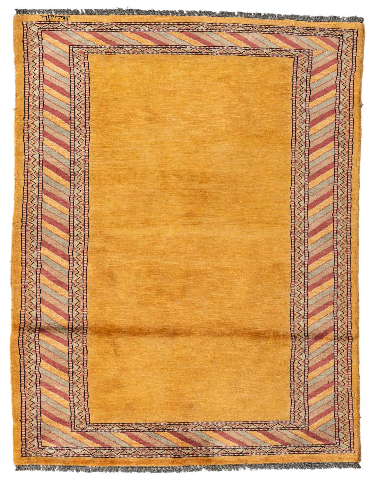 3' 2 x 5' 1 Hand Knotted Ziegler Oriental Wool Rug