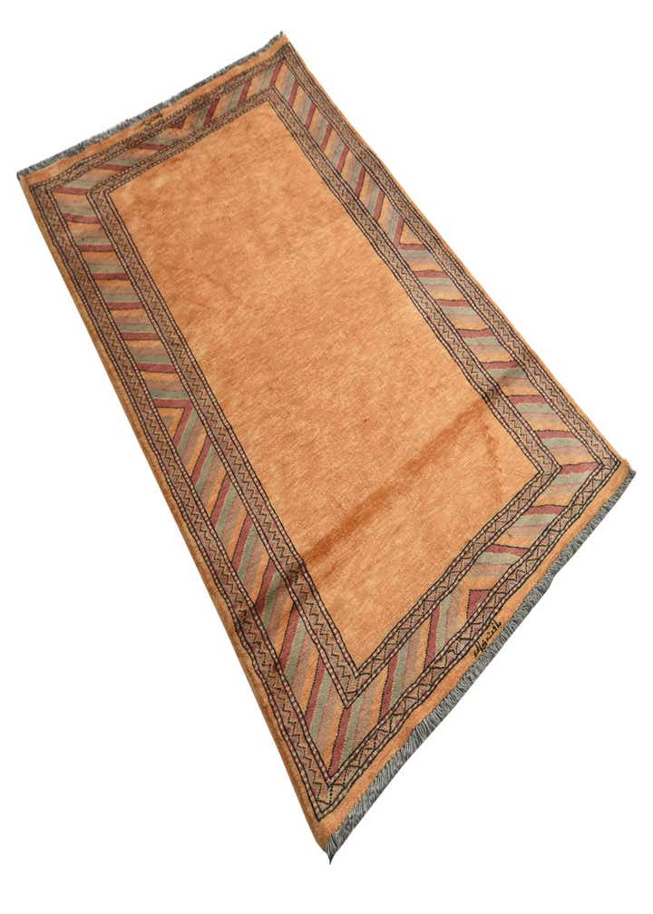 3' 3 x 4' 10 Hand Knotted Ziegler Oriental Wool Rug