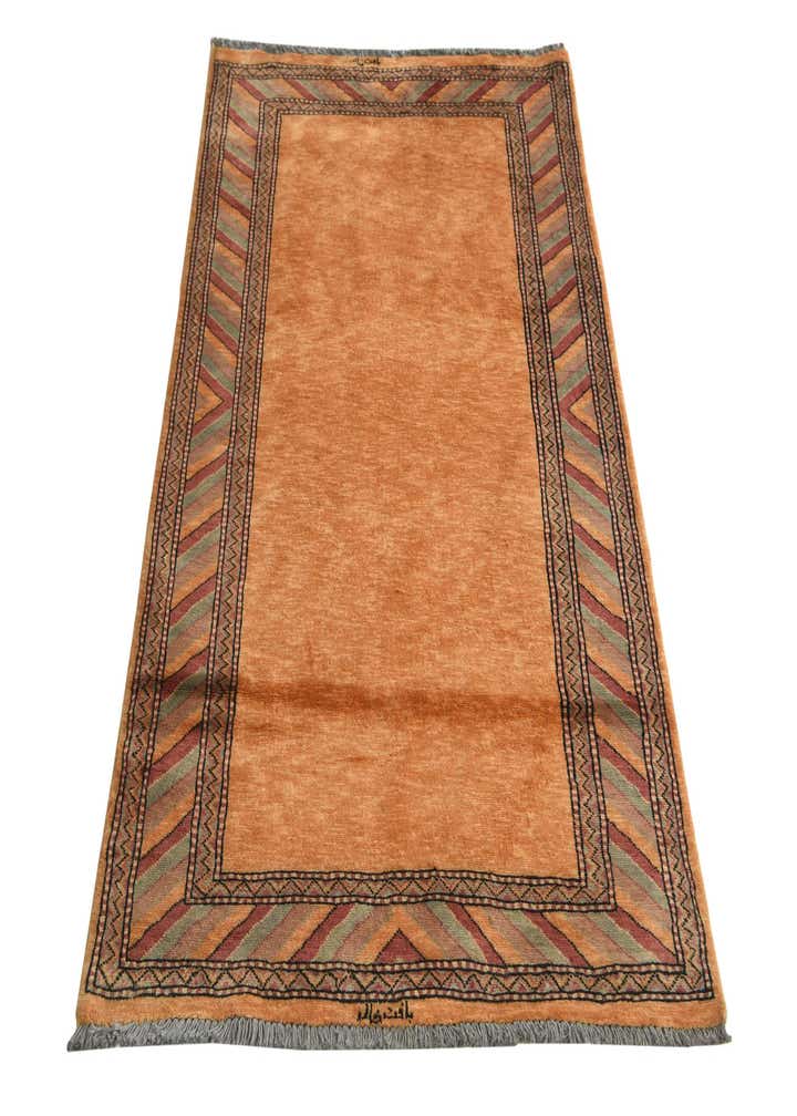 3' 3 x 4' 10 Hand Knotted Ziegler Oriental Wool Rug