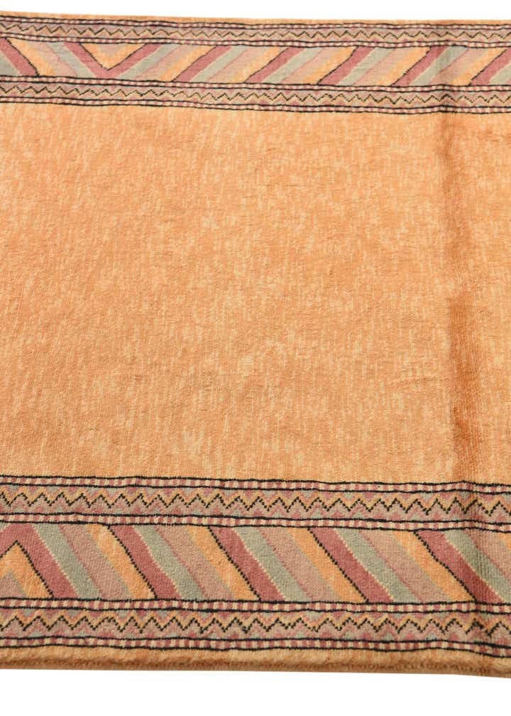 3' 3 x 4' 10 Hand Knotted Ziegler Oriental Wool Rug