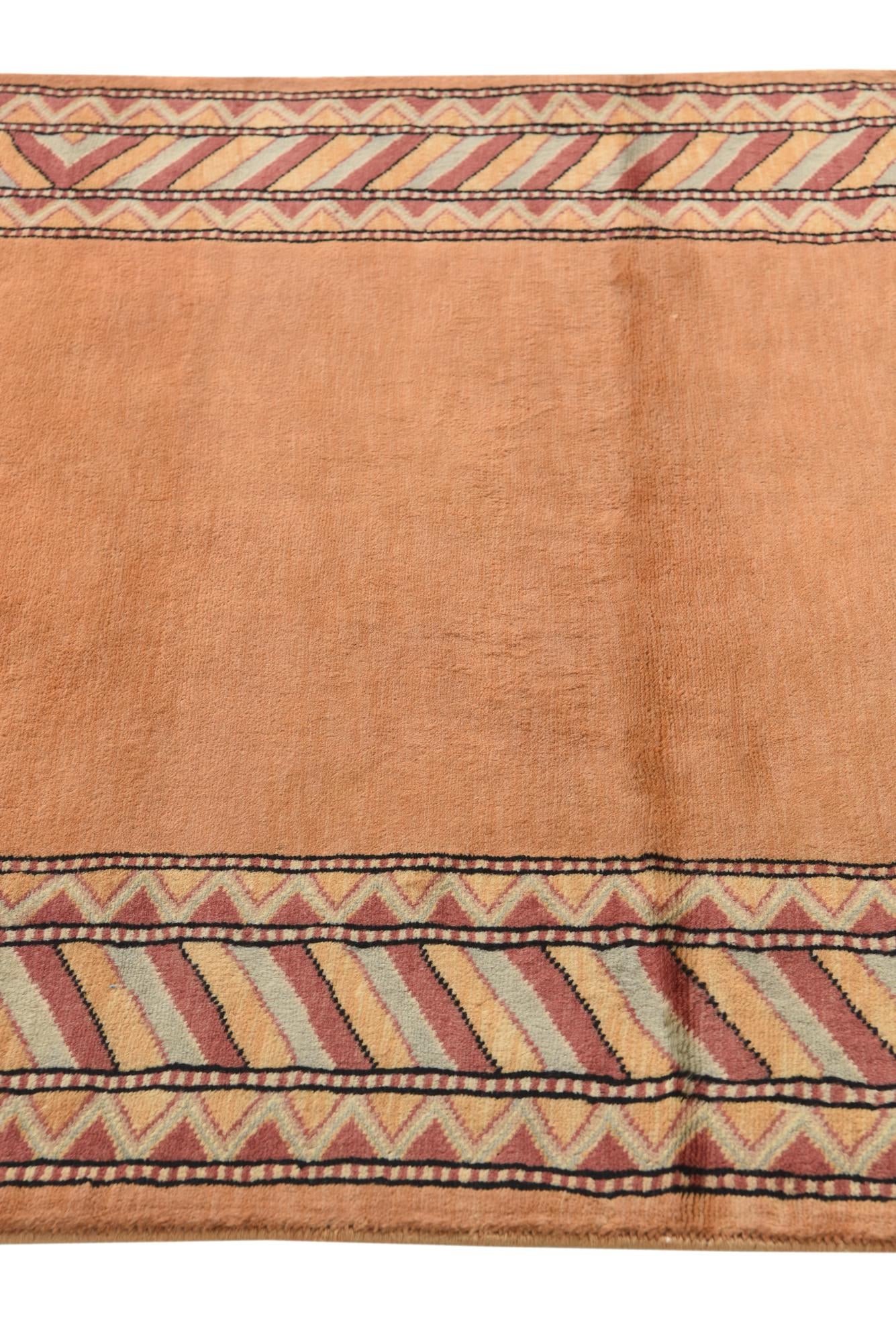 3' 2 x 5' 2 Hand Knotted Ziegler Oriental Wool Rug