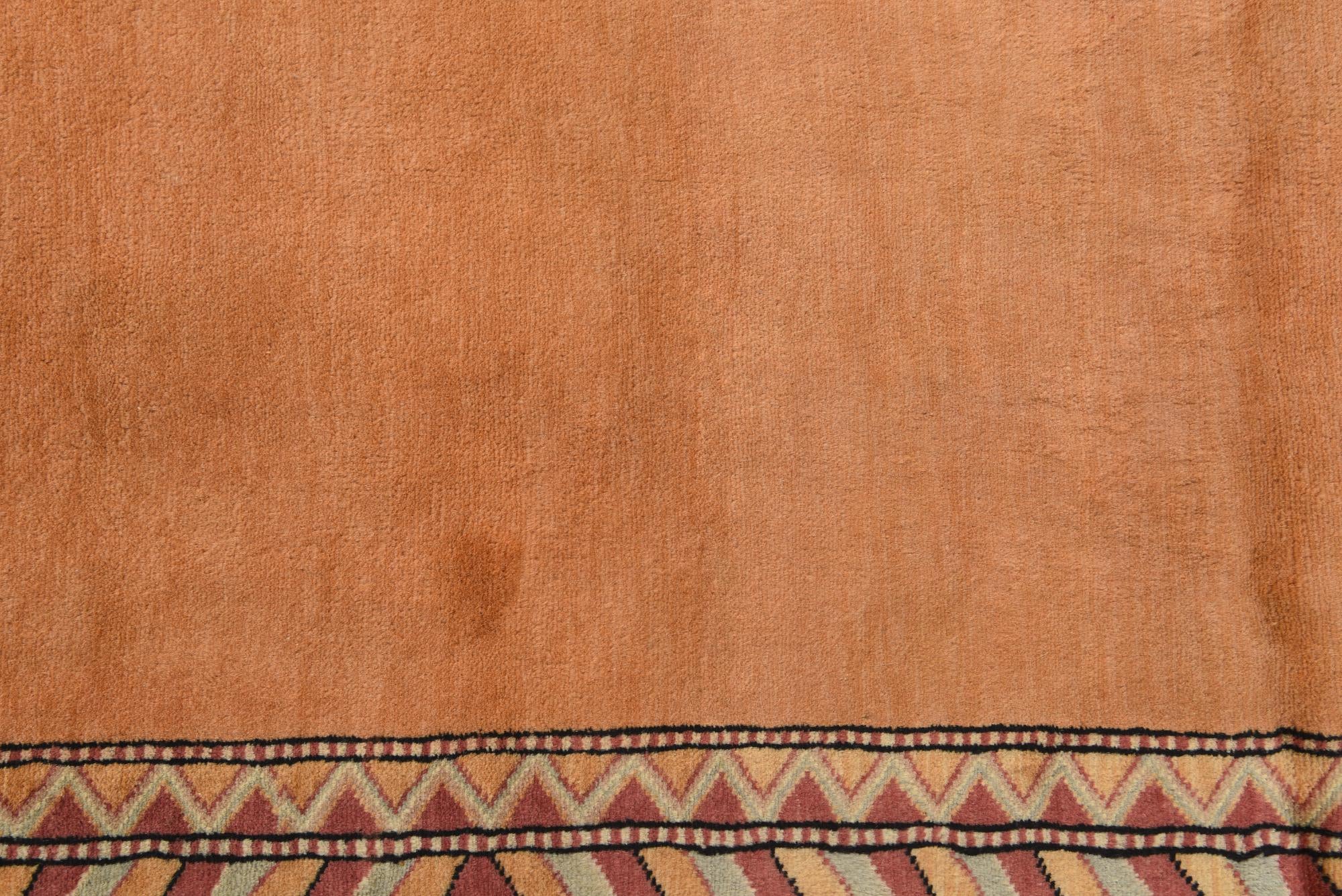 3' 2 x 5' 2 Hand Knotted Ziegler Oriental Wool Rug