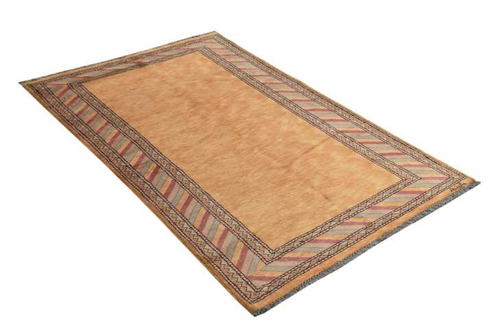 3' 3 x 5' Hand Knotted Ziegler Oriental Wool Rug