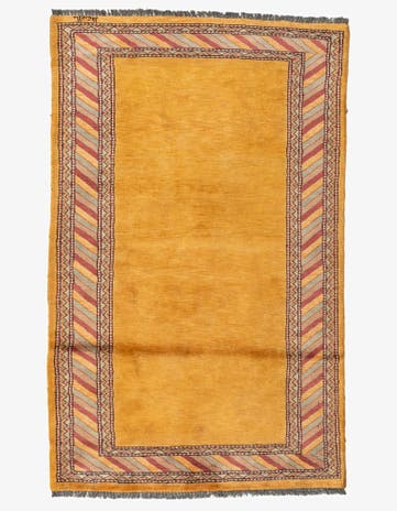 3' 2 x 5' 1 Hand Knotted Ziegler Oriental Wool Rug