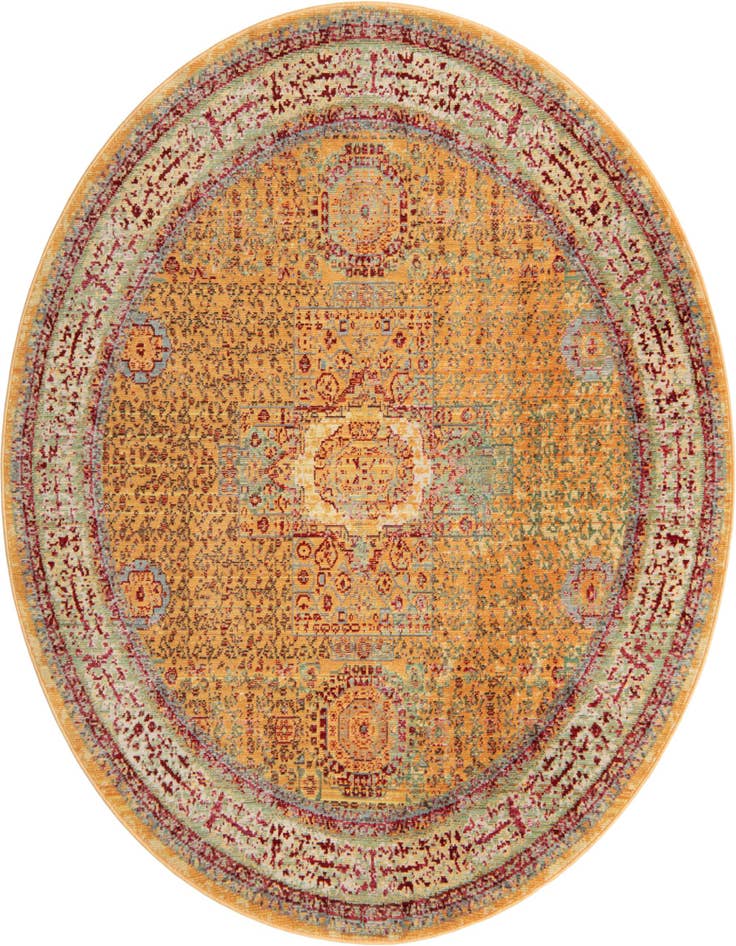 Detail image of 6' x 6' Alexis Round Rug