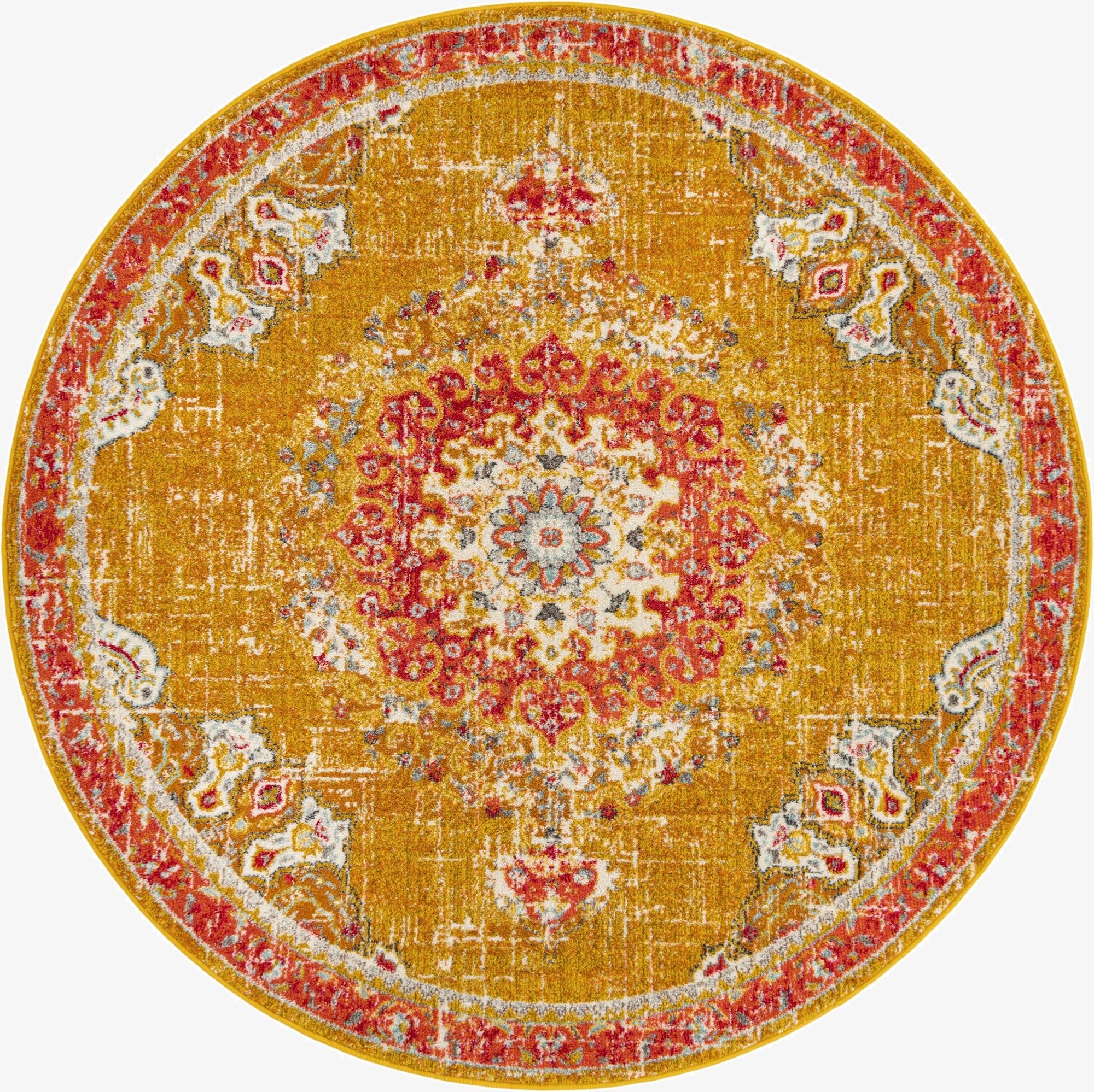 7' x 7' Carrington Round Rug