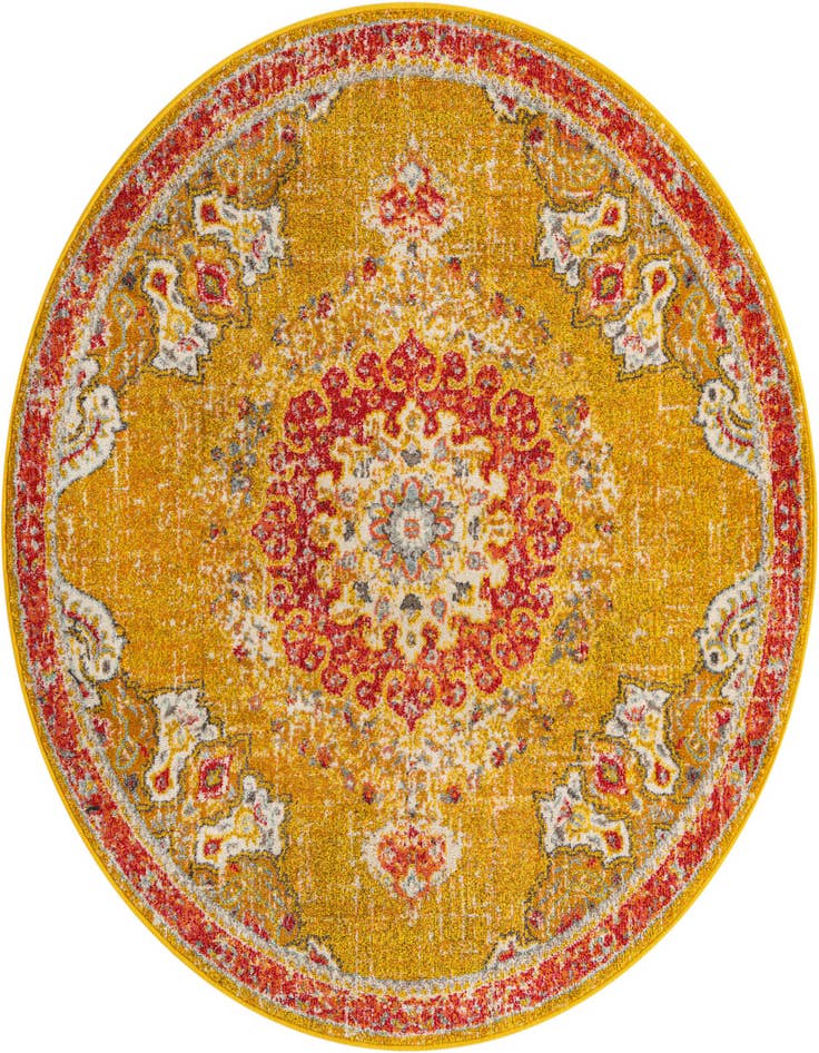Detail image of 6' x 6' Madeline Round Rug