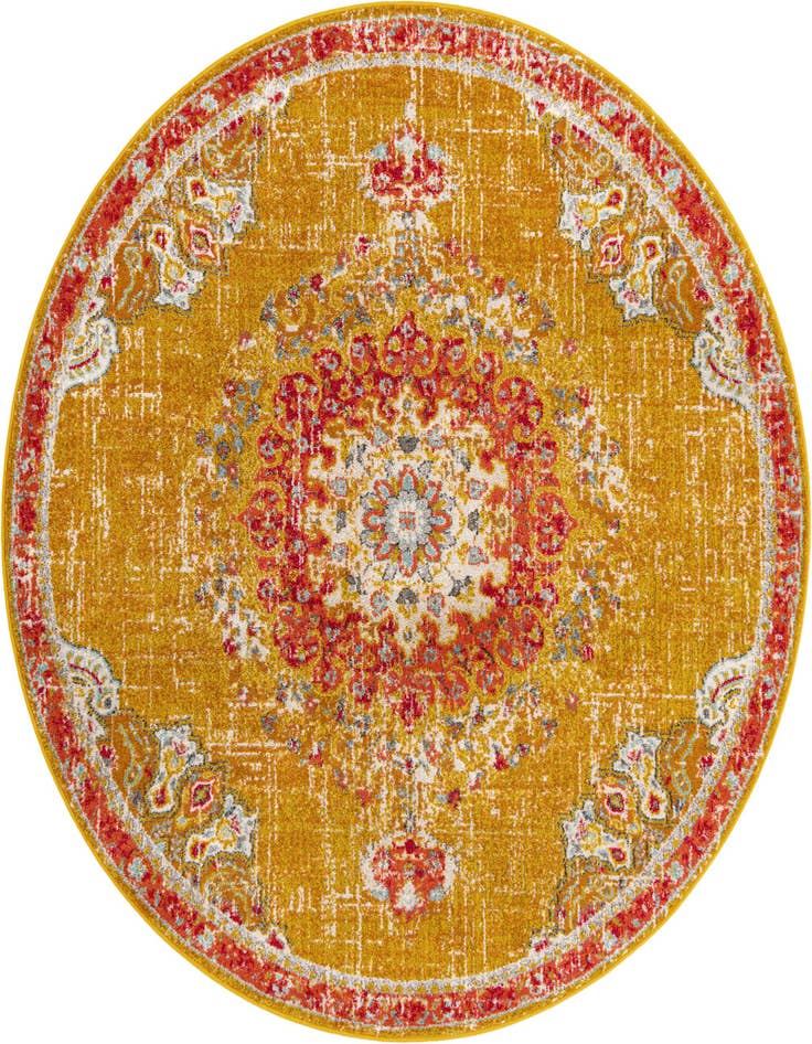 Detail image of 7' 10 x 7' 10 Madeline Round Rug