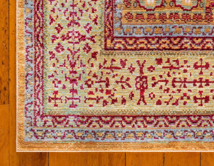 Detail image of 80cm x 300cm Azul aguamarina Alfombra Pasillera