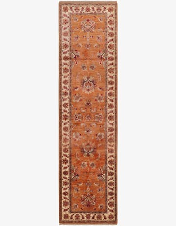 2' 8 x 10' 5 Hand Knotted Ariana Ziegler Runner Rug