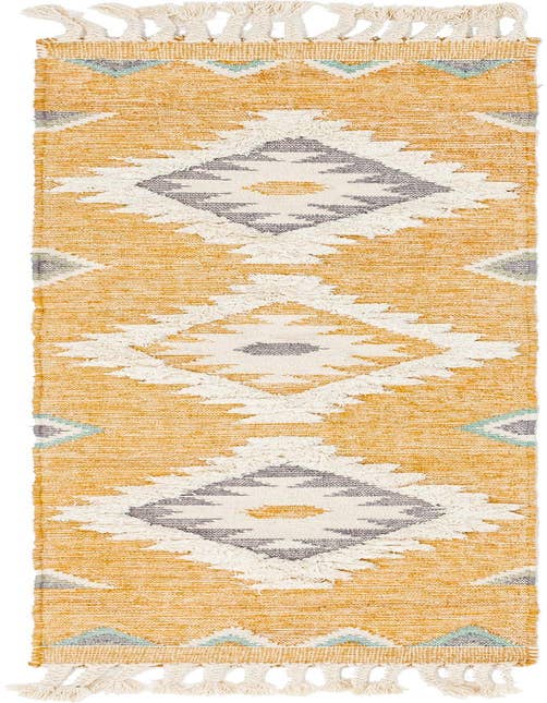 Detail image of 2' 2 x 8' 2 Hand Woven Arizona Wool Runner Rug