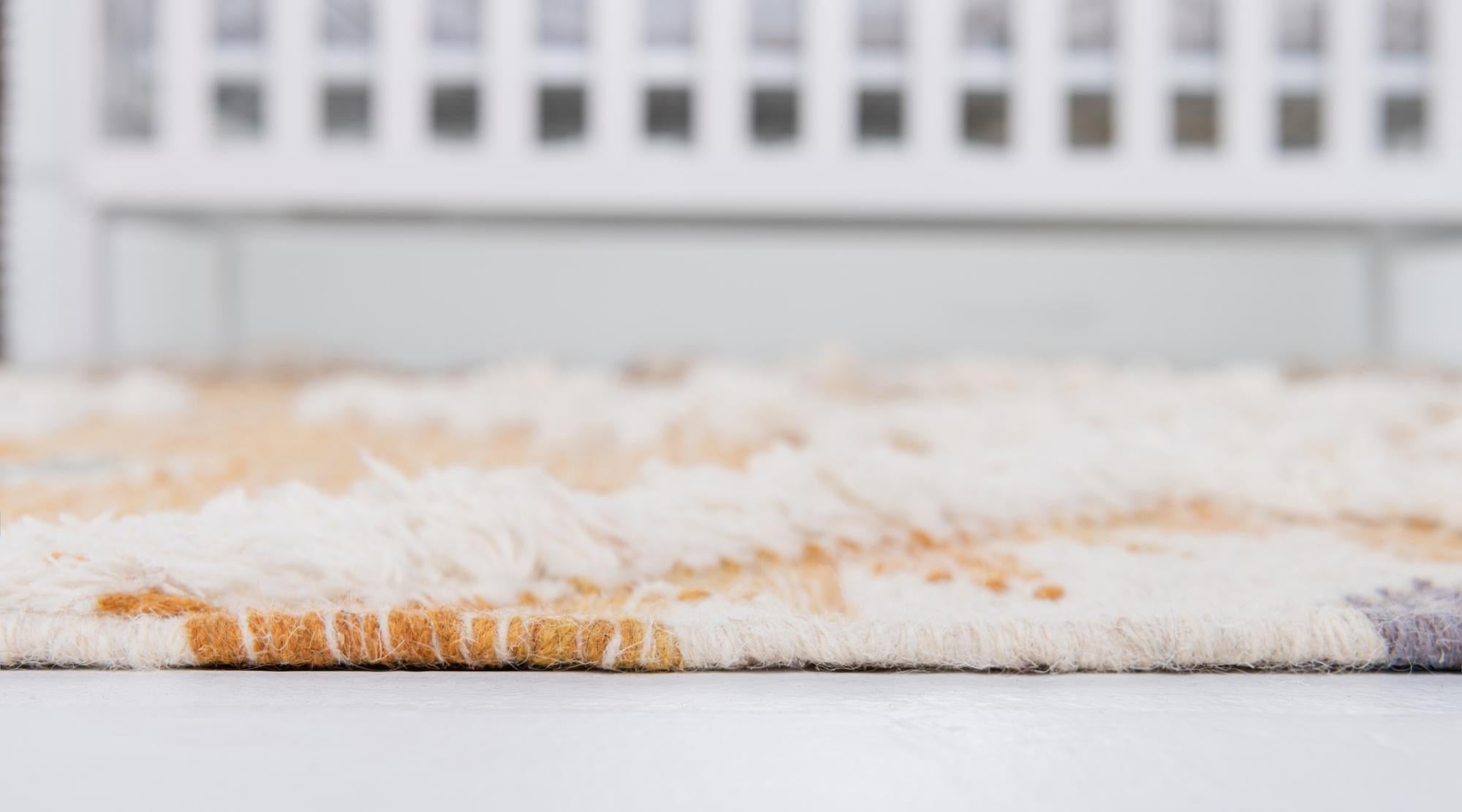 2' 2 x 8' 2 Hand Woven Arizona Wool Runner Rug