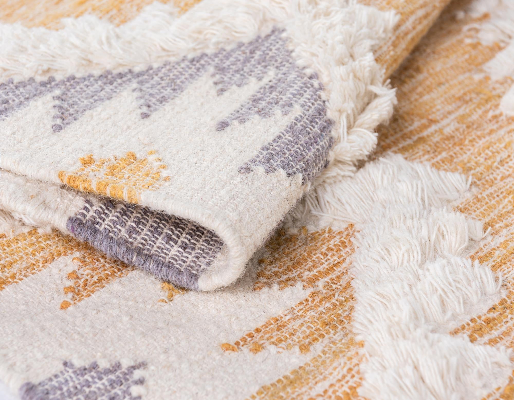2' 2 x 8' 2 Hand Woven Arizona Wool Runner Rug