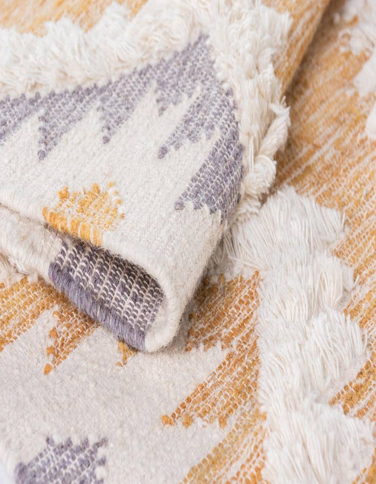 Detail image of 2' 2 x 8' 2  Hand Woven Arizona Wool Runner Rug